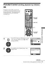 Preview for 63 page of Sony SLV-D910N Operating Instructions Manual