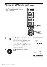 Preview for 78 page of Sony SLV-D910N Operating Instructions Manual