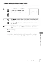 Preview for 95 page of Sony SLV-D910N Operating Instructions Manual