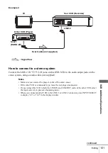 Preview for 101 page of Sony SLV-D910N Operating Instructions Manual