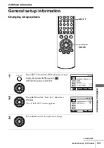 Preview for 103 page of Sony SLV-D910N Operating Instructions Manual