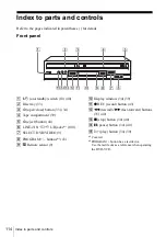 Preview for 114 page of Sony SLV-D910N Operating Instructions Manual