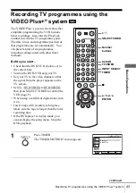 Предварительный просмотр 43 страницы Sony SLV-D930 GI Operating Instructions Manual