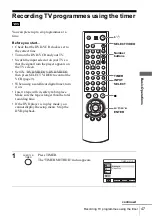 Предварительный просмотр 47 страницы Sony SLV-D930 GI Operating Instructions Manual