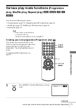 Предварительный просмотр 71 страницы Sony SLV-D930 GI Operating Instructions Manual