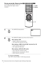 Предварительный просмотр 74 страницы Sony SLV-D930 GI Operating Instructions Manual