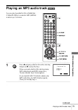 Предварительный просмотр 79 страницы Sony SLV-D930 GI Operating Instructions Manual