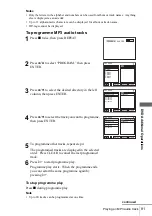 Предварительный просмотр 81 страницы Sony SLV-D930 GI Operating Instructions Manual