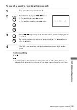 Предварительный просмотр 95 страницы Sony SLV-D930 GI Operating Instructions Manual