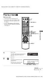 Preview for 33 page of Sony SLV-D950G Operating Instructions Manual