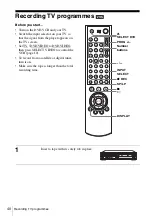 Предварительный просмотр 40 страницы Sony SLV-D980P GI Operating Instructions Manual