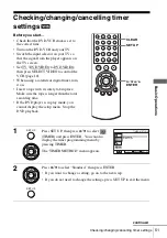 Предварительный просмотр 51 страницы Sony SLV-D980P GI Operating Instructions Manual