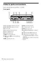 Предварительный просмотр 118 страницы Sony SLV-D980P GI Operating Instructions Manual