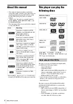 Preview for 6 page of Sony SLV-D983P GI Operating Instructions Manual