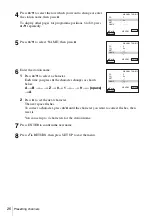 Предварительный просмотр 26 страницы Sony SLV-D983P GI Operating Instructions Manual