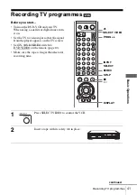 Preview for 41 page of Sony SLV-D983P GI Operating Instructions Manual