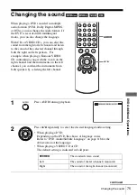 Preview for 75 page of Sony SLV-D983P GI Operating Instructions Manual