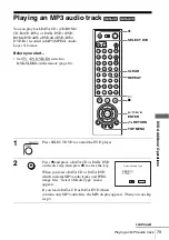 Предварительный просмотр 79 страницы Sony SLV-D983P GI Operating Instructions Manual