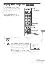 Предварительный просмотр 85 страницы Sony SLV-D983P GI Operating Instructions Manual