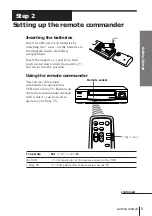 Предварительный просмотр 6 страницы Sony SLV-E177EG Operating Instructions Manual