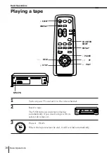 Предварительный просмотр 19 страницы Sony SLV-E177EG Operating Instructions Manual