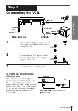 Предварительный просмотр 8 страницы Sony SLV-E180EE Operating Instructions Manual