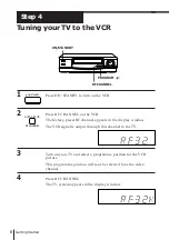 Предварительный просмотр 9 страницы Sony SLV-E180EE Operating Instructions Manual