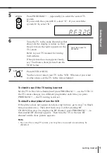 Предварительный просмотр 10 страницы Sony SLV-E180EE Operating Instructions Manual