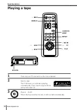 Предварительный просмотр 19 страницы Sony SLV-E180EE Operating Instructions Manual