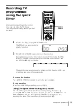 Предварительный просмотр 30 страницы Sony SLV-E180EE Operating Instructions Manual