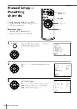 Preview for 14 page of Sony SLV-E230EY Operating Instructions Manual