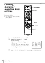 Preview for 36 page of Sony SLV-E230EY Operating Instructions Manual