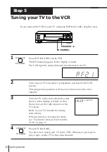 Preview for 13 page of Sony SLV-E295UX Operating Instructions Manual