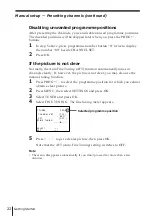 Preview for 23 page of Sony SLV-E295UX Operating Instructions Manual