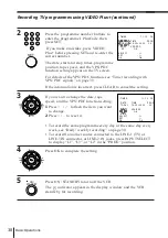 Preview for 39 page of Sony SLV-E295UX Operating Instructions Manual