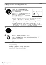 Preview for 43 page of Sony SLV-E295UX Operating Instructions Manual