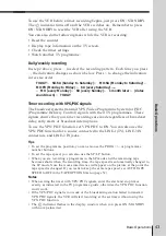 Preview for 44 page of Sony SLV-E295UX Operating Instructions Manual