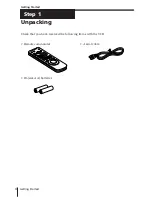 Preview for 4 page of Sony SLV-E580EE Operating Instructions Manual