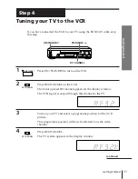 Preview for 11 page of Sony SLV-E580EE Operating Instructions Manual