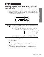 Preview for 13 page of Sony SLV-E580EE Operating Instructions Manual