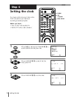 Preview for 14 page of Sony SLV-E580EE Operating Instructions Manual