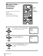 Preview for 16 page of Sony SLV-E580EE Operating Instructions Manual