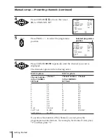 Preview for 18 page of Sony SLV-E580EE Operating Instructions Manual