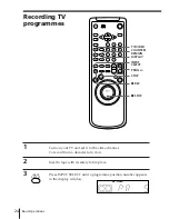 Preview for 24 page of Sony SLV-E580EE Operating Instructions Manual