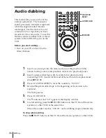 Preview for 46 page of Sony SLV-E580EE Operating Instructions Manual