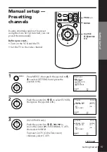 Preview for 15 page of Sony SLV-E730EX Operating Instructions Manual