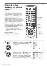 Preview for 18 page of Sony SLV-E730EX Operating Instructions Manual