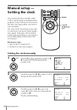 Preview for 22 page of Sony SLV-E730EX Operating Instructions Manual