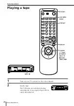 Preview for 28 page of Sony SLV-E730EX Operating Instructions Manual