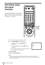 Preview for 48 page of Sony SLV-E730EX Operating Instructions Manual